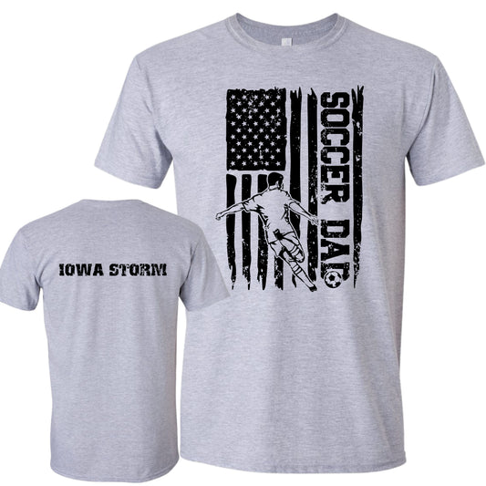 Iowa Storm Soccer Dad T-Shirt (Boy)