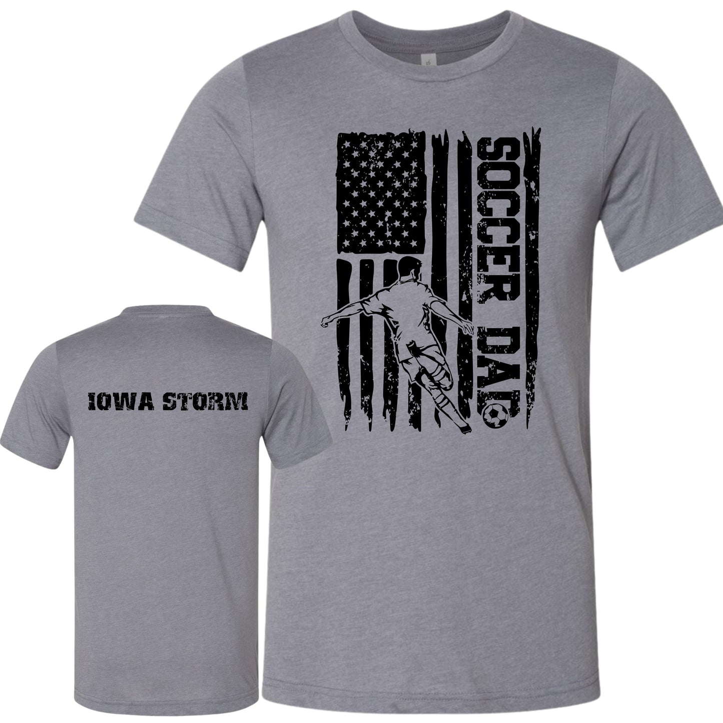 Iowa Storm Soccer Dad T-Shirt (Boy)