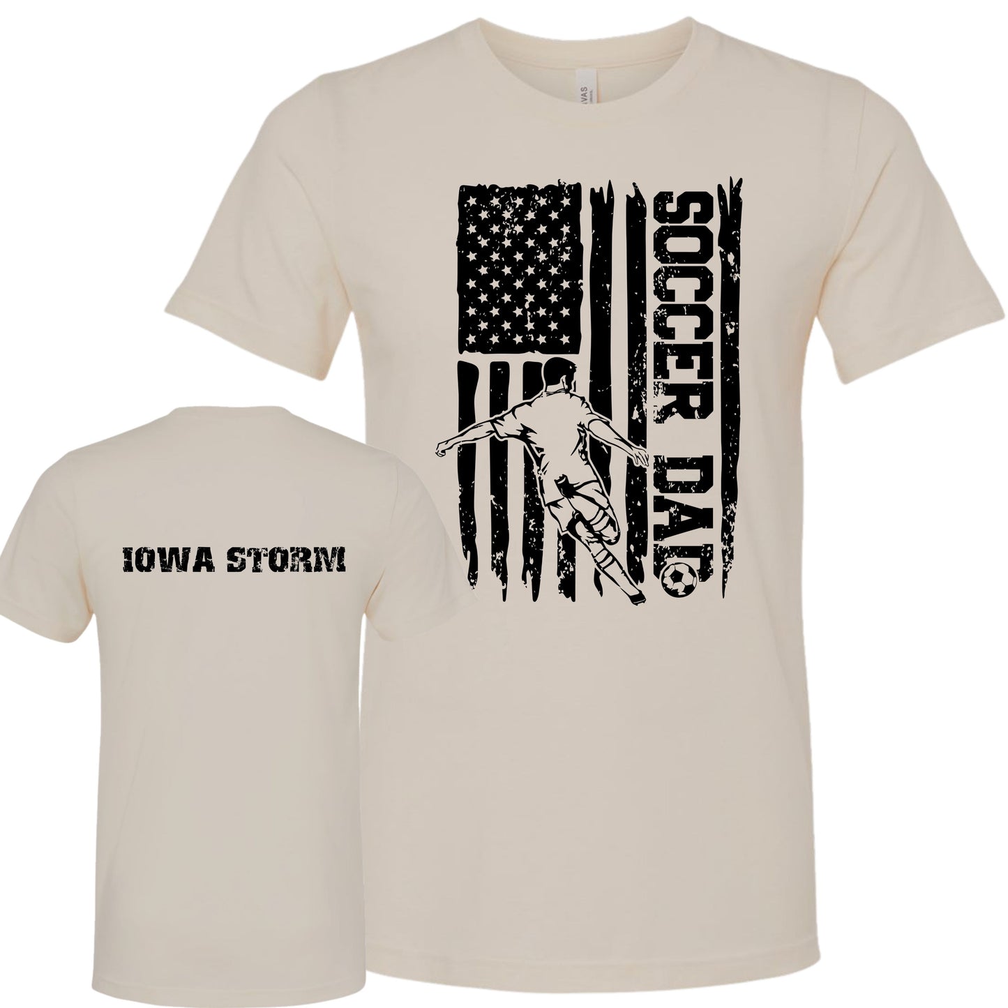 Iowa Storm Soccer Dad T-Shirt (Boy)