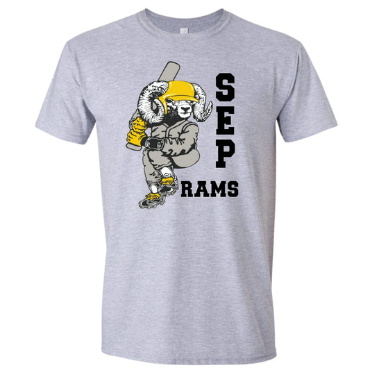 Official* SEP Baseball Swinging Ram T-Shirt | Adult