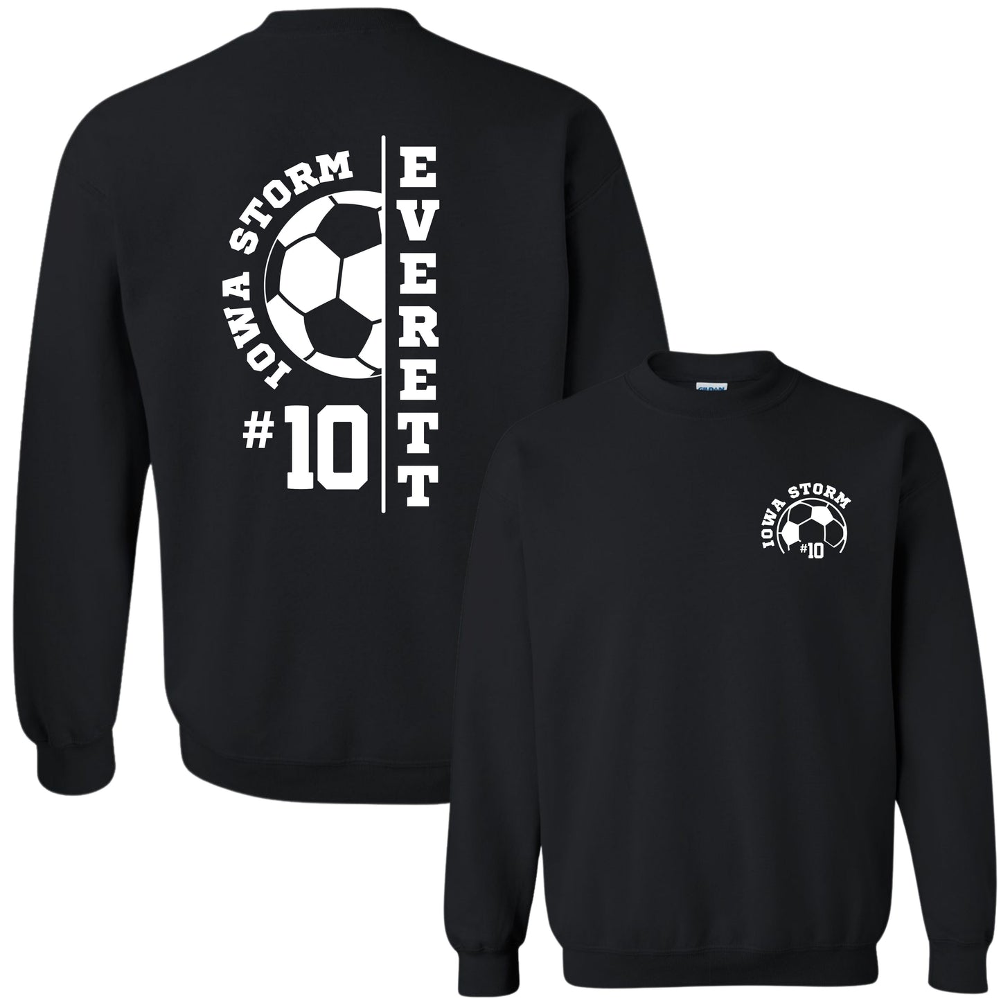 Iowa Storm Personalized Crewneck | Adult