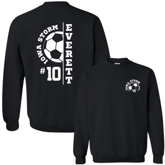 Iowa Storm Personalized Crewneck | Adult