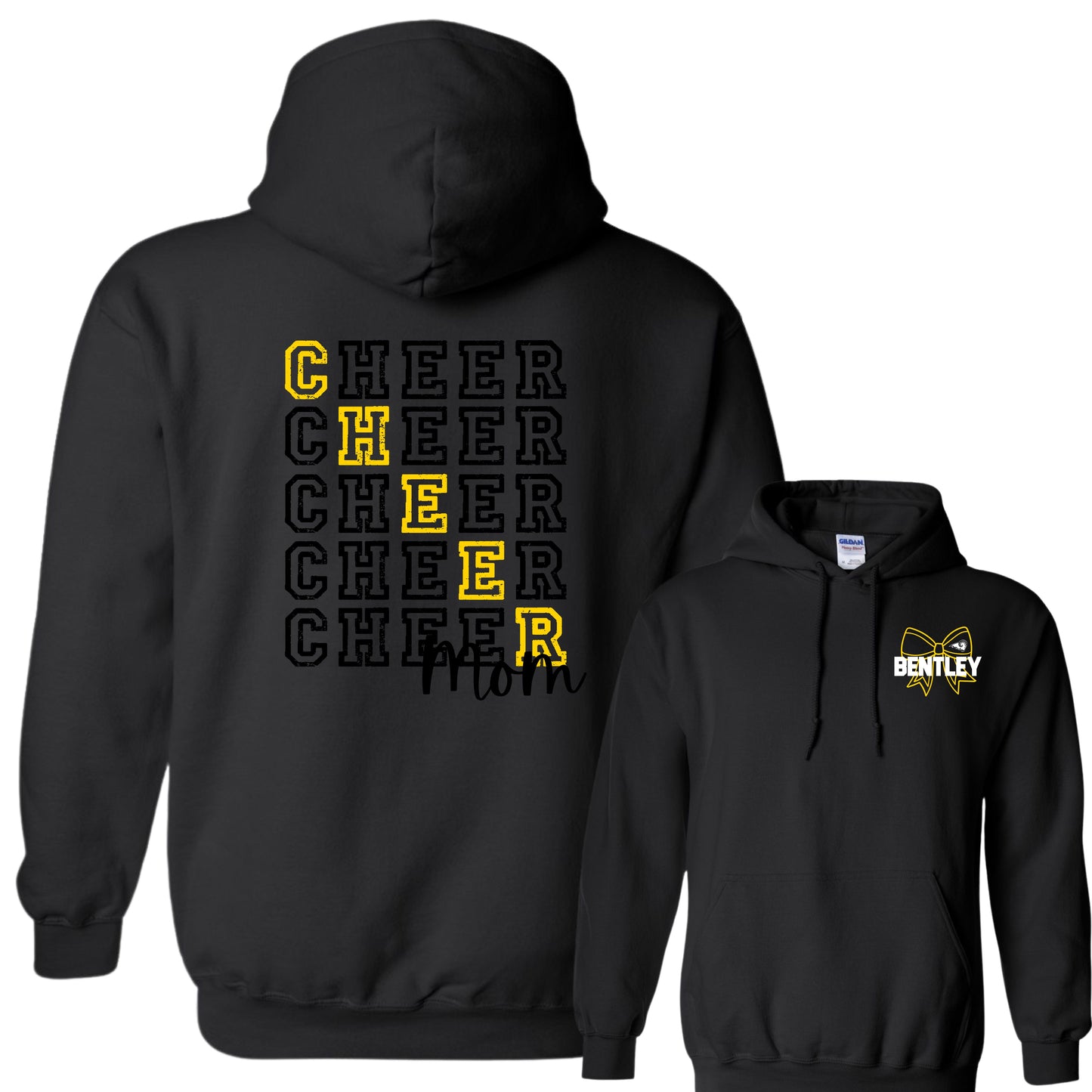 SEP Distressed Cheer Mom Hoodie