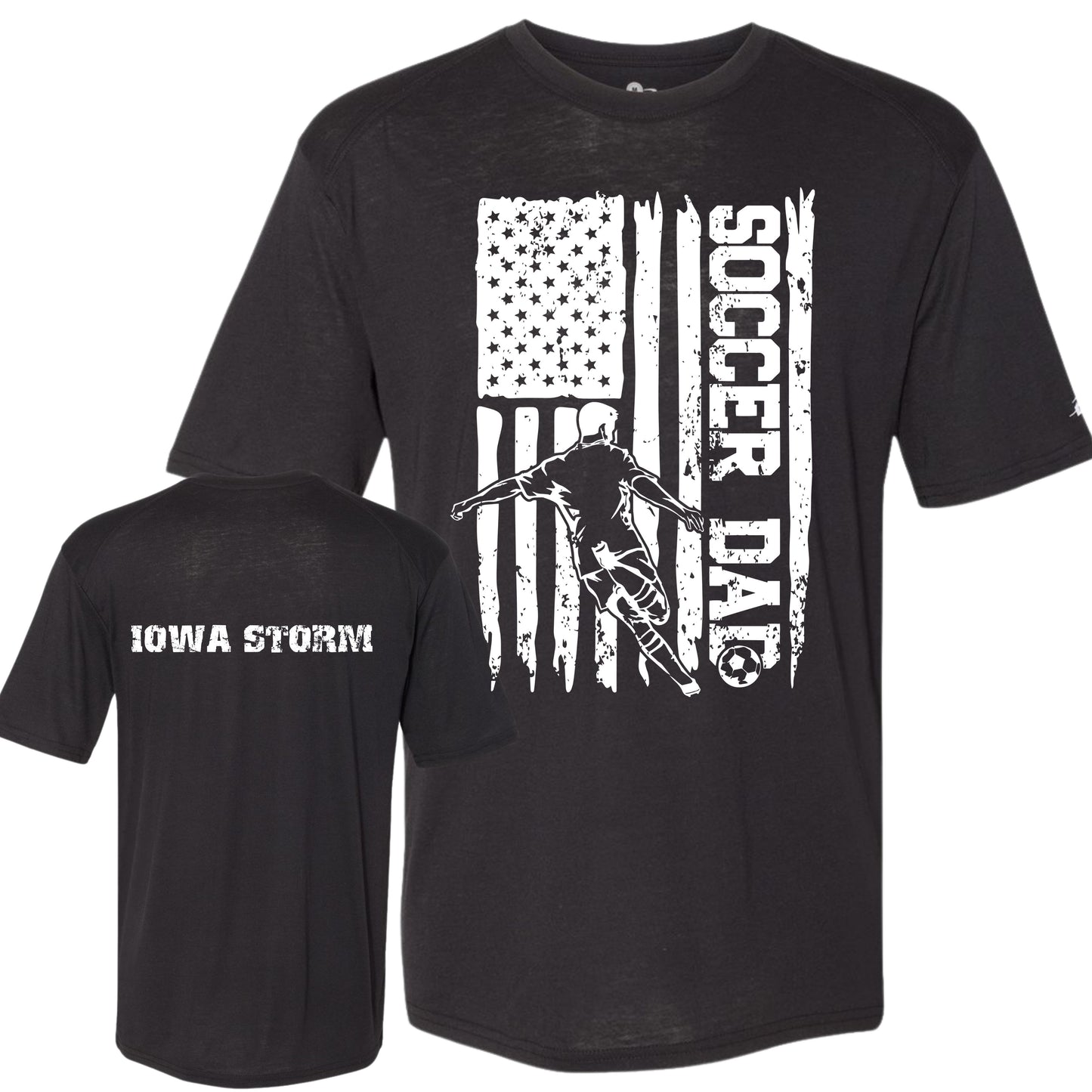 Iowa Storm Soccer Dad T-Shirt (Boy)