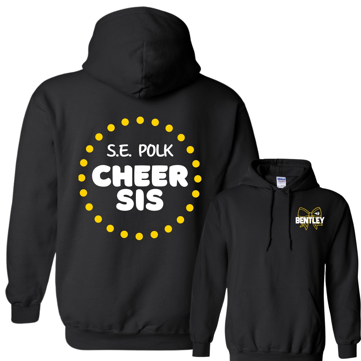 SEP Cheer Sis Puff Lettering Hoodie