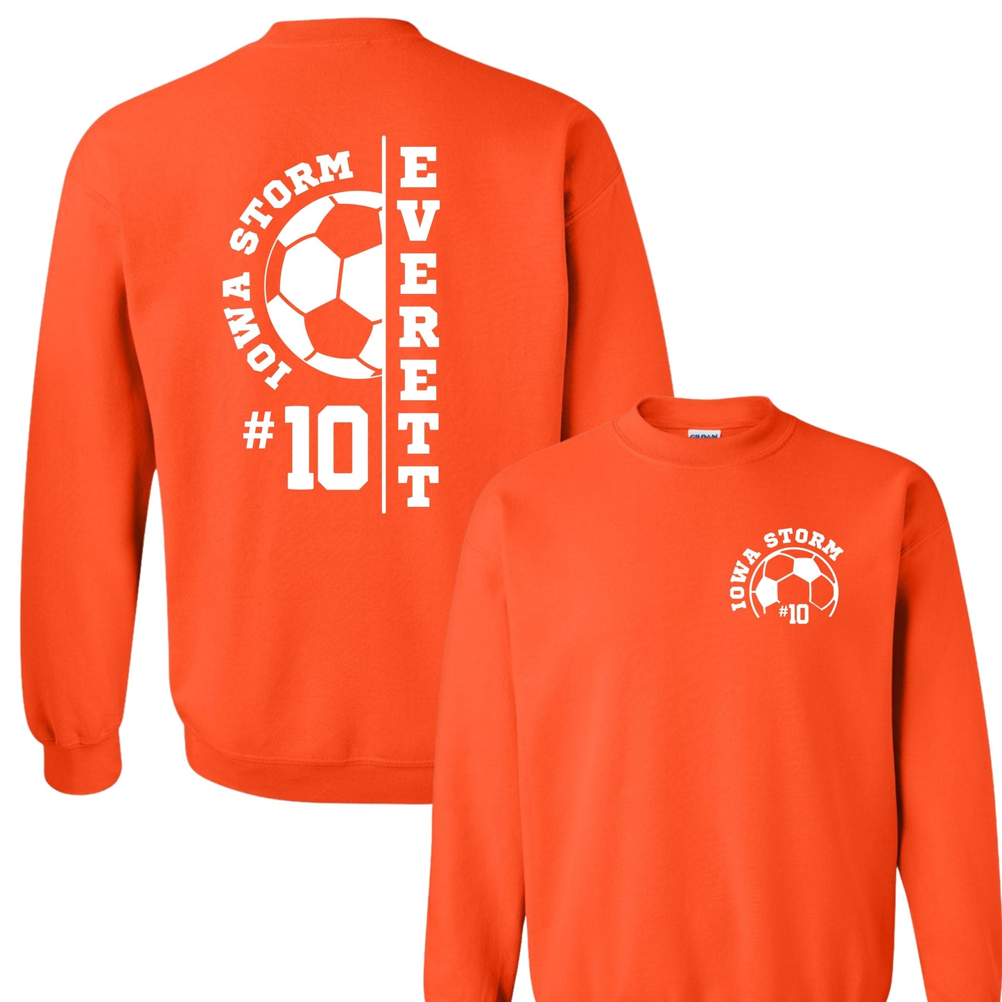 Iowa Storm Personalized Crewneck | Adult
