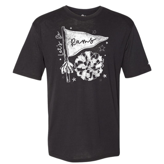 Let's Go Rams Cheer T-Shirt
