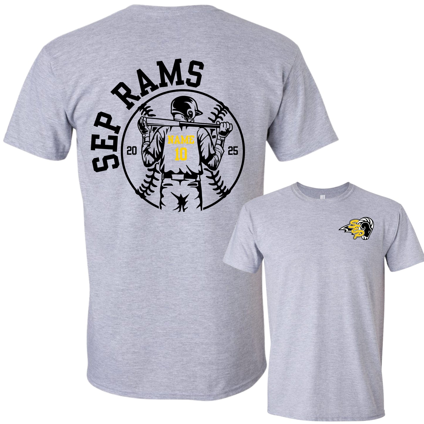 Official* SEP Baseball Personalization T-Shirt | Youth
