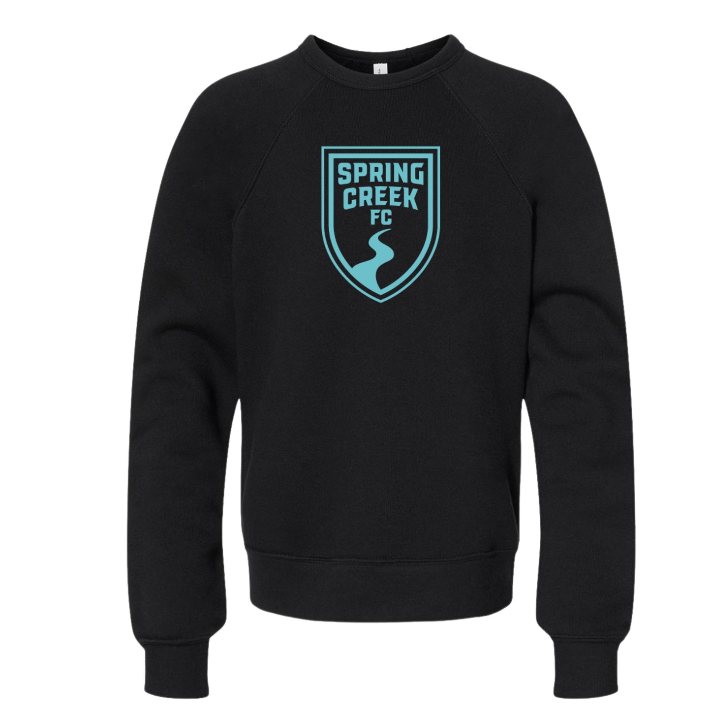 Youth Crewneck- Teal Logo