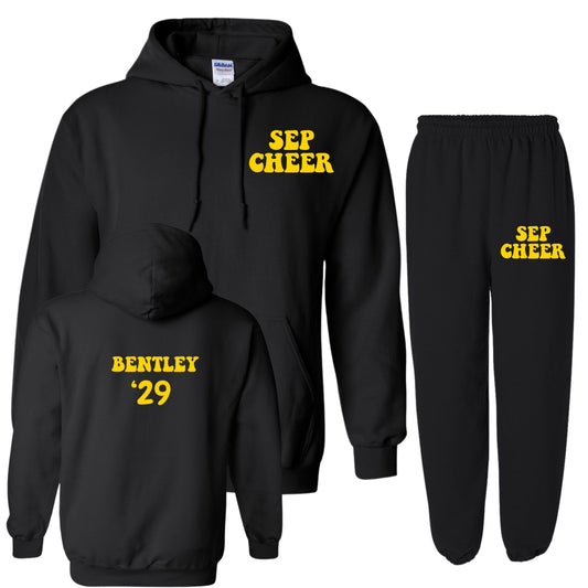 SEP Cheer Puff Lettering Sweat Set