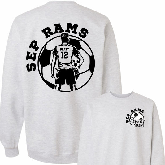 Senior Soccer Mom Crewneck (Boy)