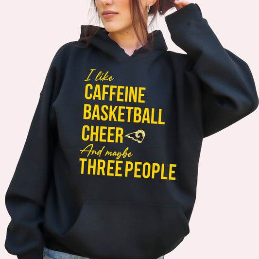 SEP Basketball Cheer "I Like Caffeine" Hoodie