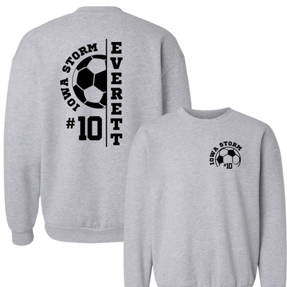 Iowa Storm Personalized Crewneck | Adult