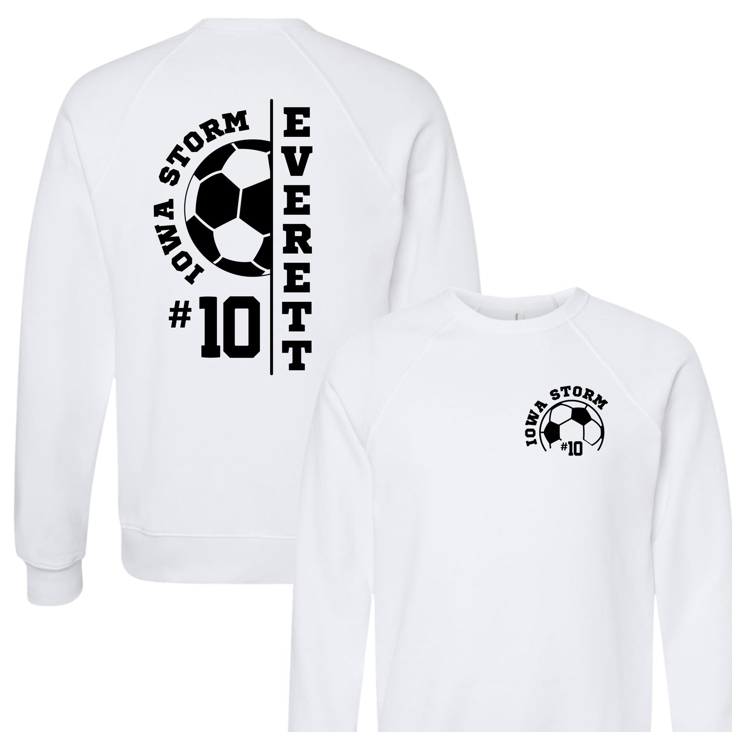 Iowa Storm Personalized Crewneck | Youth