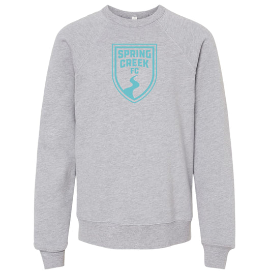 Youth Crewneck- Teal Logo