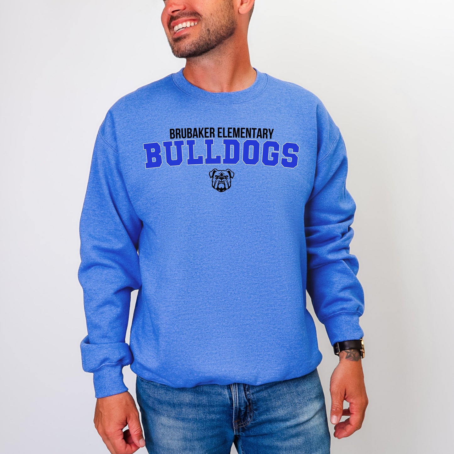 Brubaker Elementary Bulldogs Crewneck