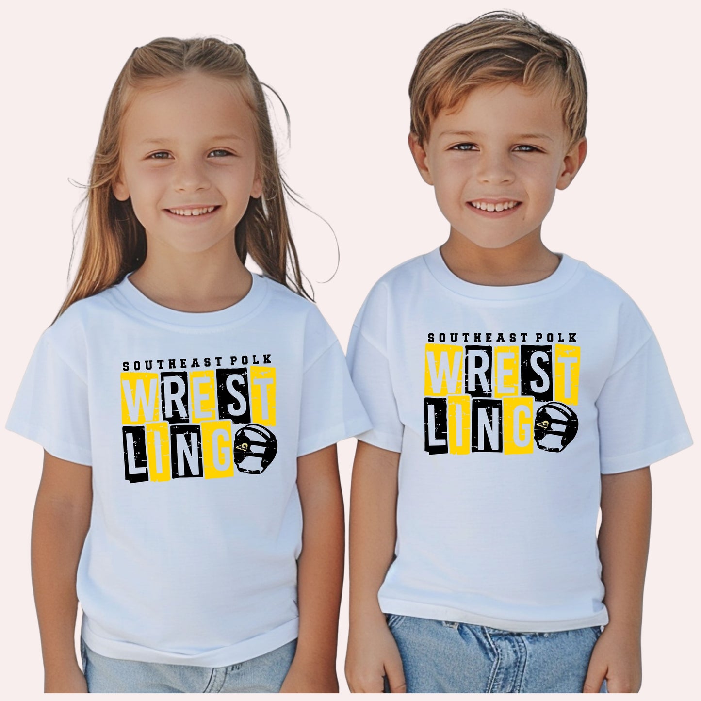 Southeast Polk Wrestling Box T-Shirt