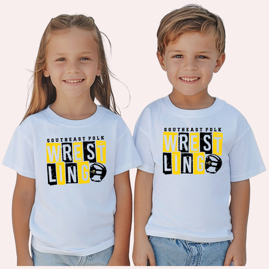 Southeast Polk Wrestling Box T-Shirt