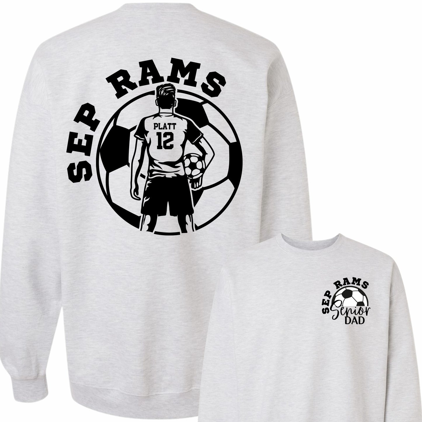 Senior Soccer Dad Crewneck (Boy)
