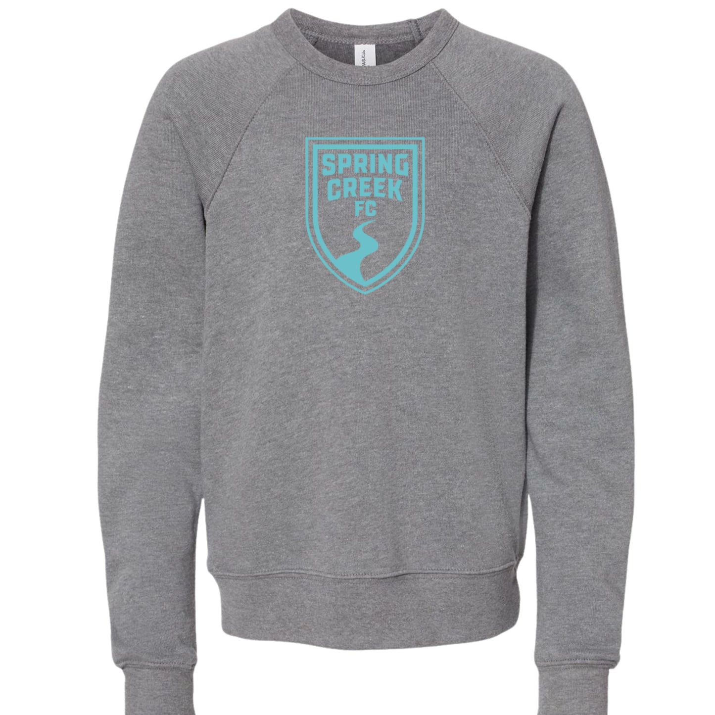 Youth Crewneck- Teal Logo