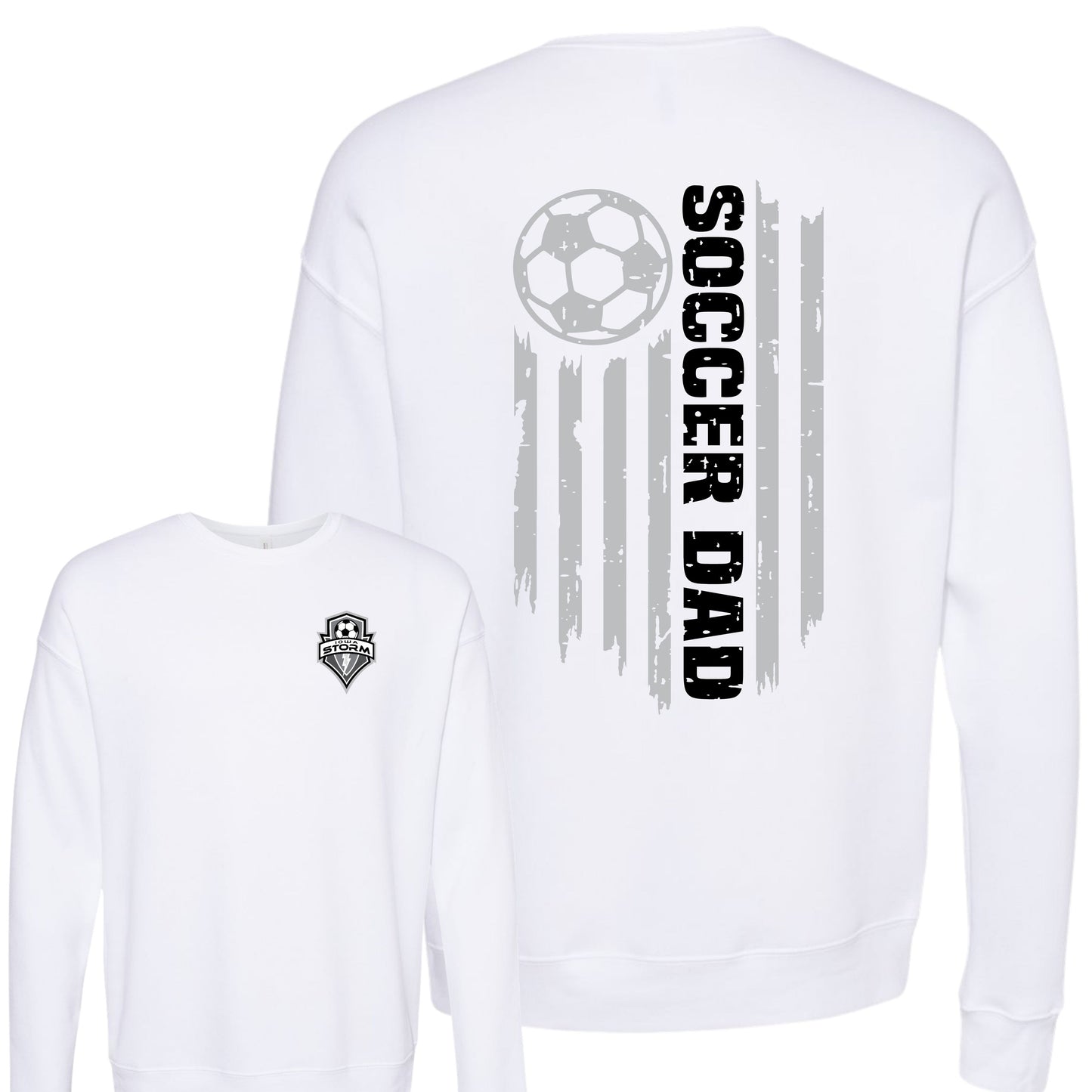 Iowa Storm Soccer Dad Crewneck
