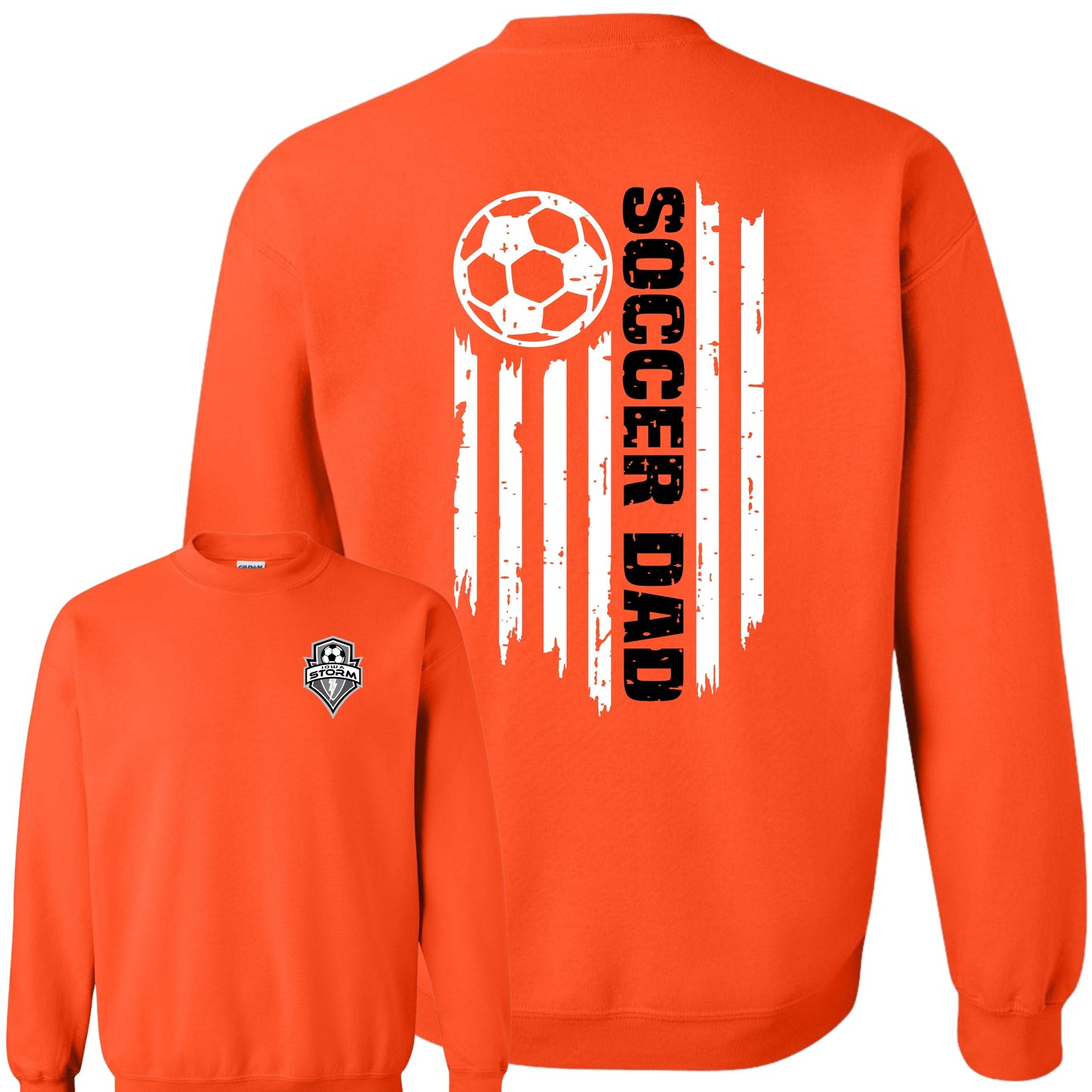 Iowa Storm Soccer Dad Crewneck
