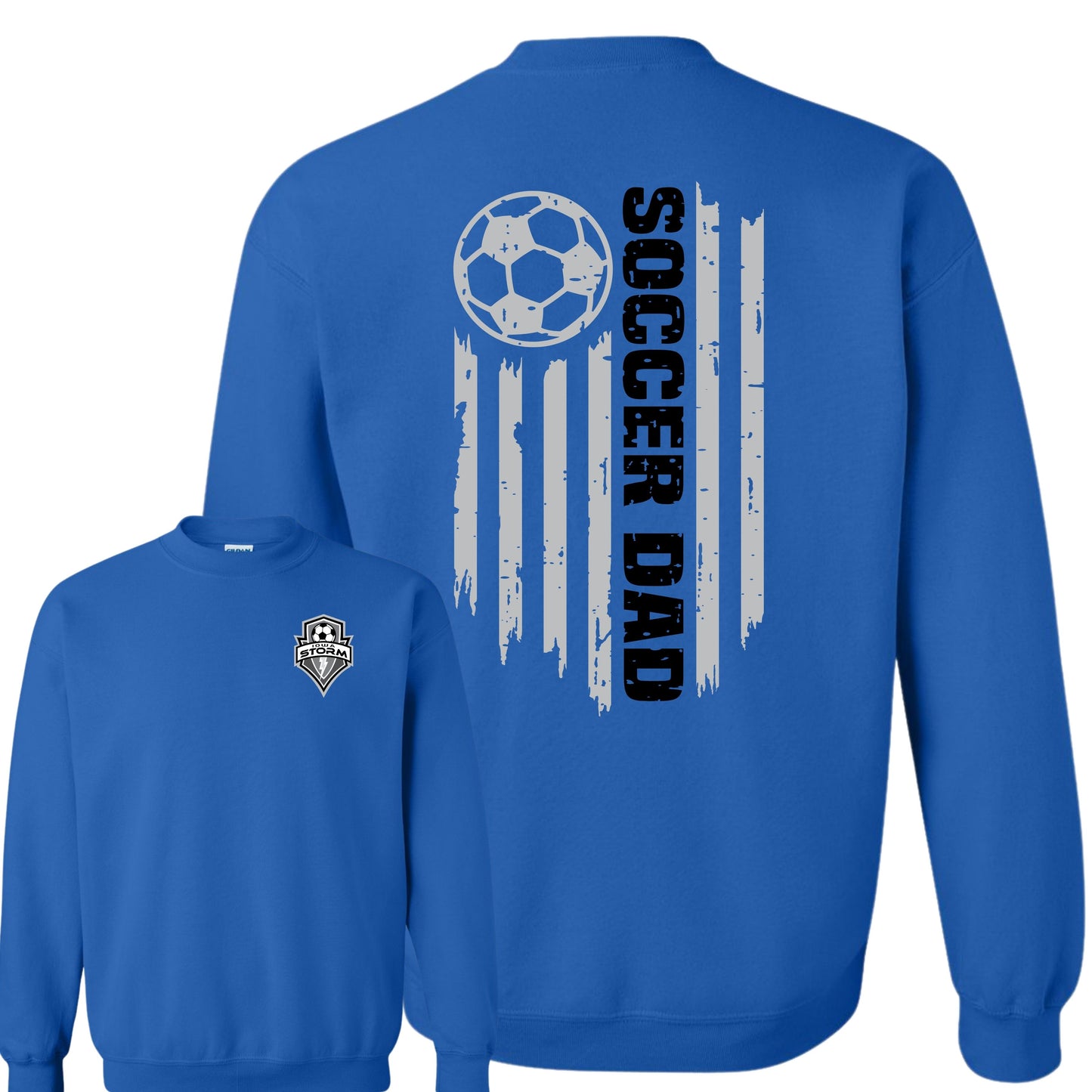 Iowa Storm Soccer Dad Crewneck
