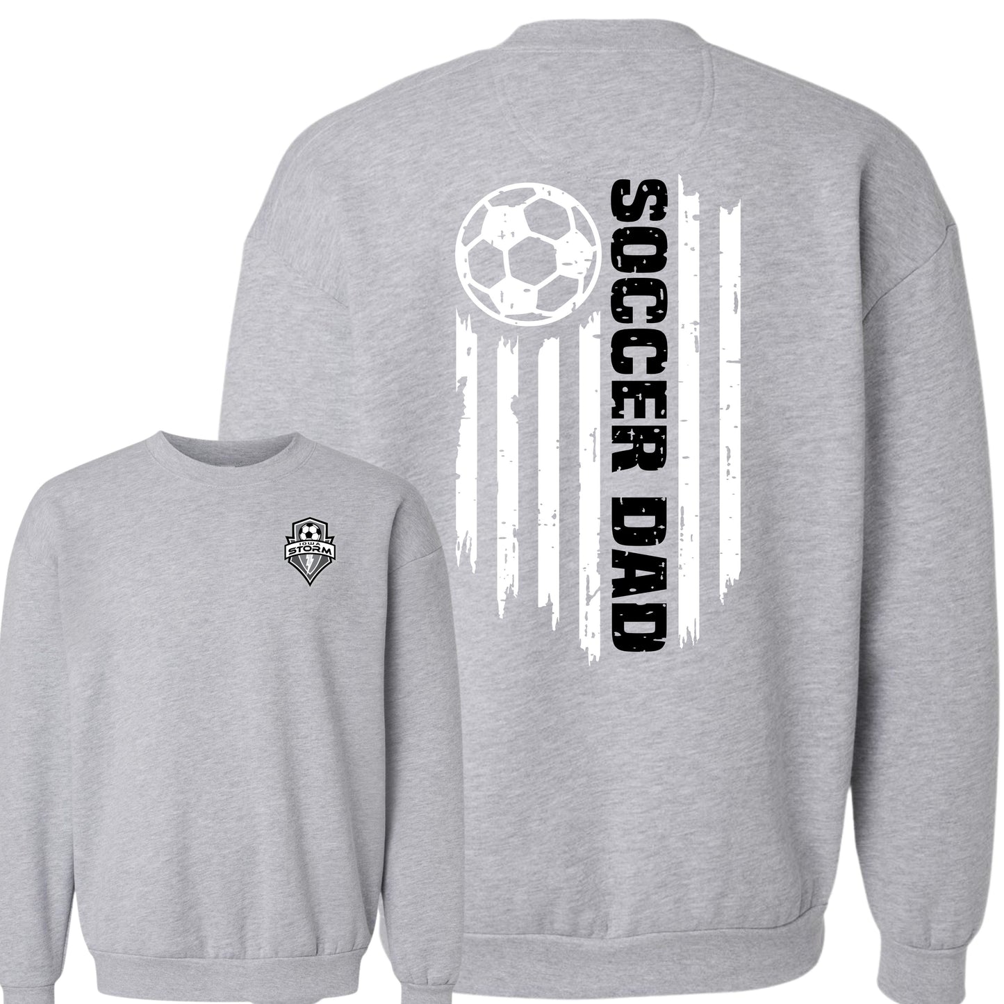 Iowa Storm Soccer Dad Crewneck