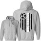 Iowa Storm Soccer Dad Hoodie