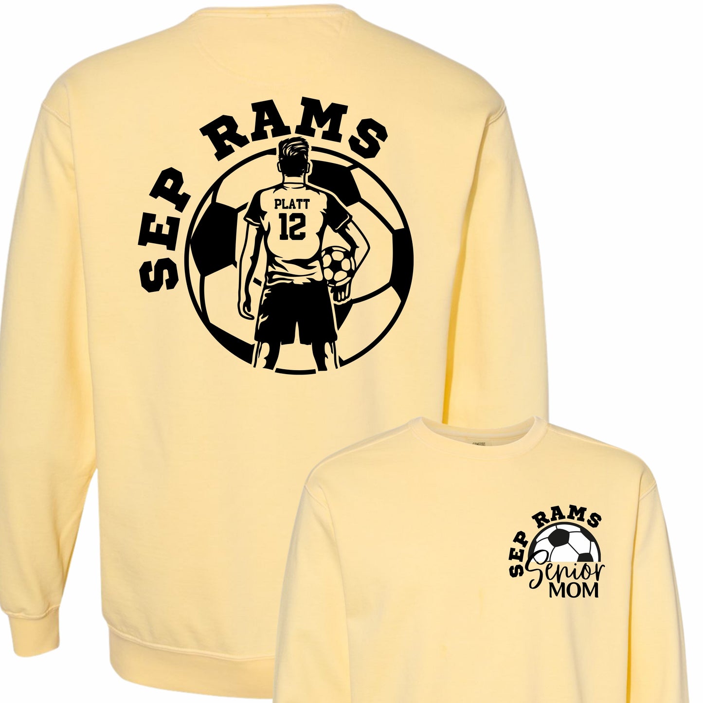 Senior Soccer Mom Crewneck (Boy)