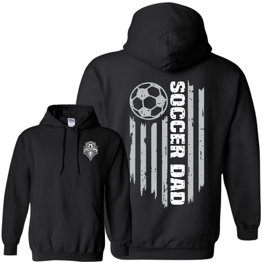Iowa Storm Soccer Dad Hoodie