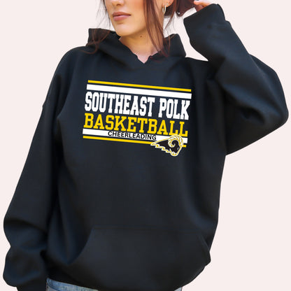 Southeast Polk Basketball Cheerleading Hoodie