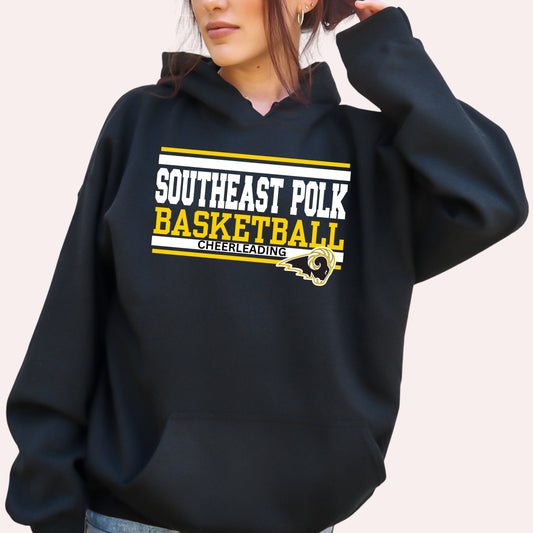 Southeast Polk Basketball Cheerleading Hoodie