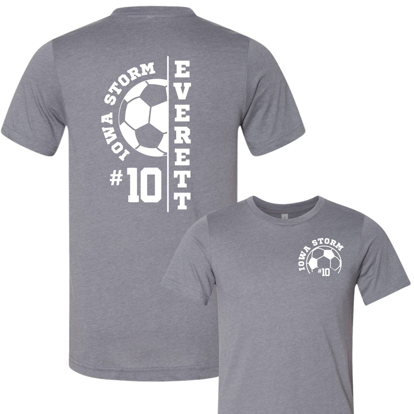 Iowa Storm Personalized T-Shirt | Youth