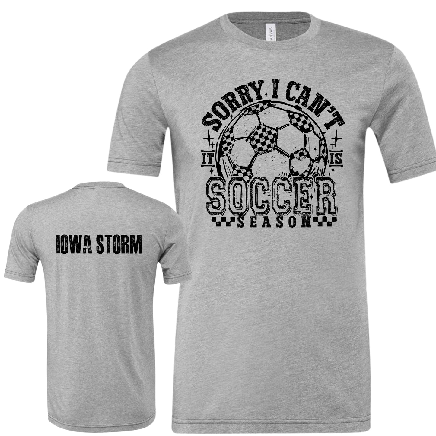 Iowa Storm "Soccer Season" T-Shirt