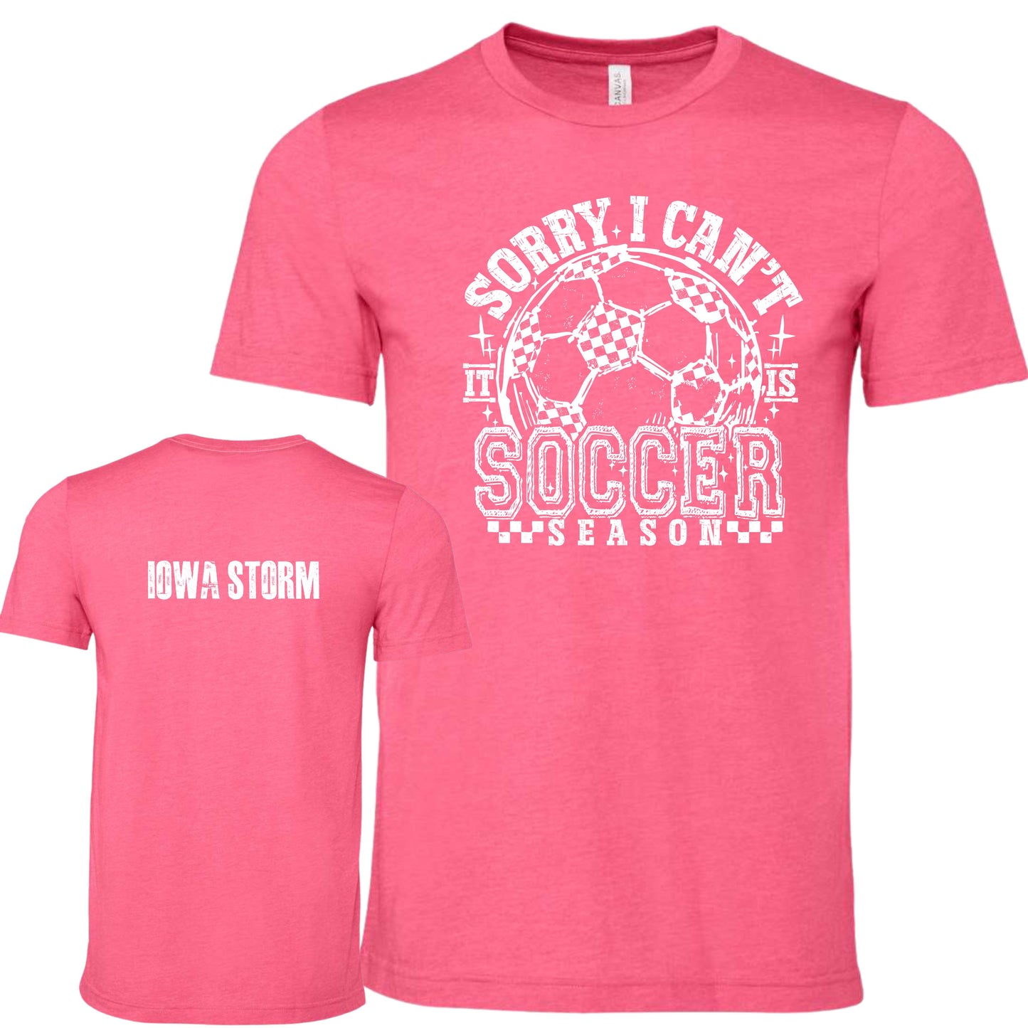 Iowa Storm "Soccer Season" T-Shirt