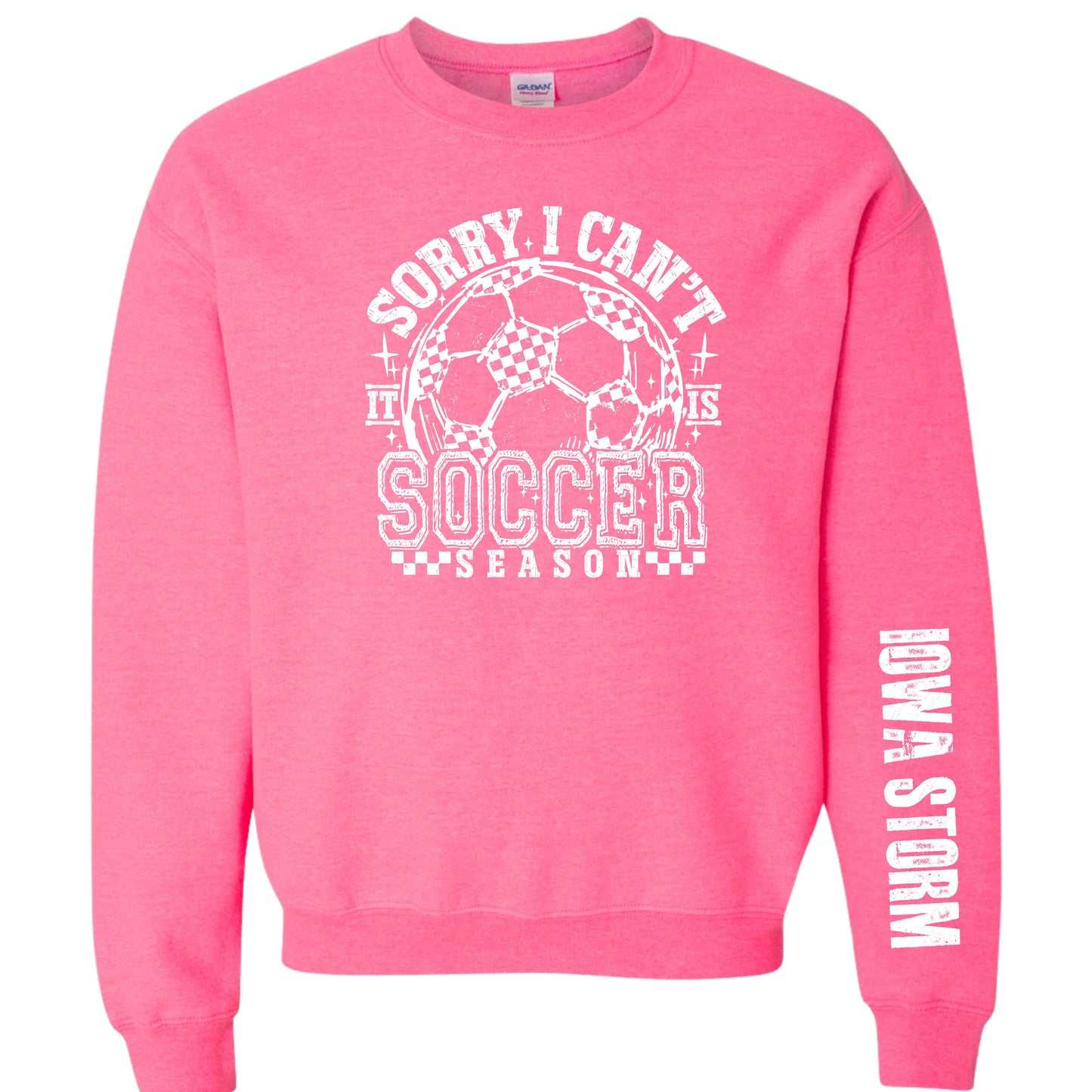 Iowa Storm "Soccer Season" Crewneck