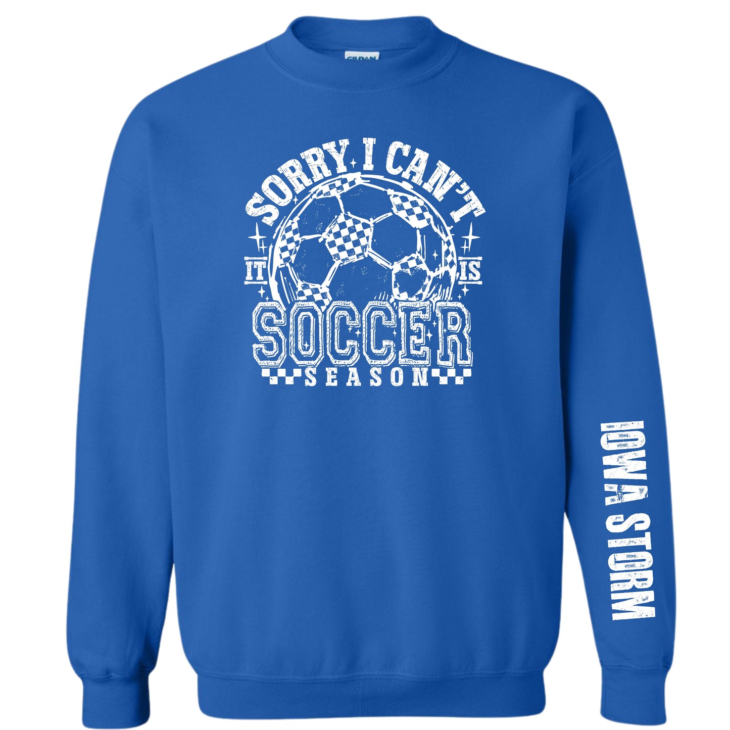 Iowa Storm "Soccer Season" Crewneck
