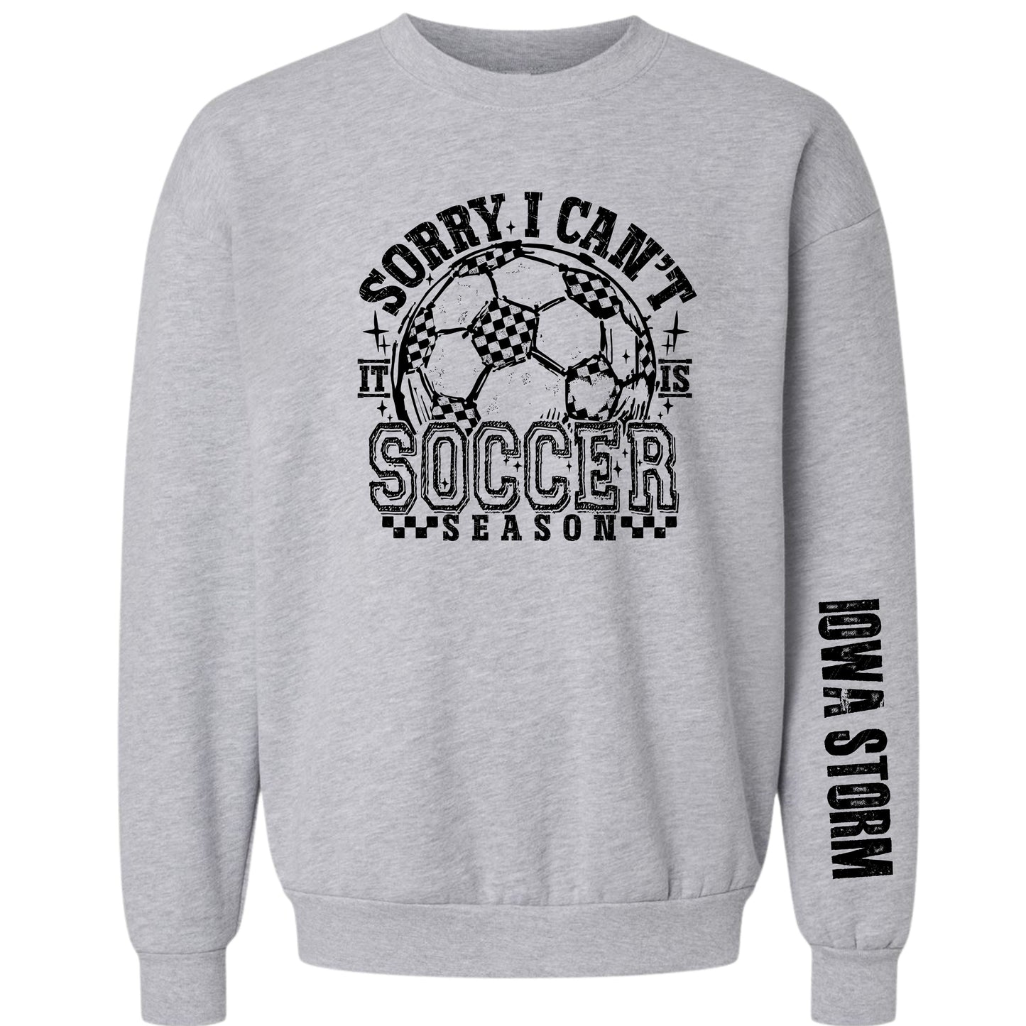 Iowa Storm "Soccer Season" Crewneck