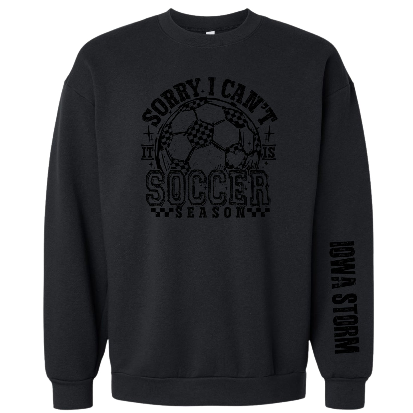 Iowa Storm "Soccer Season" Crewneck