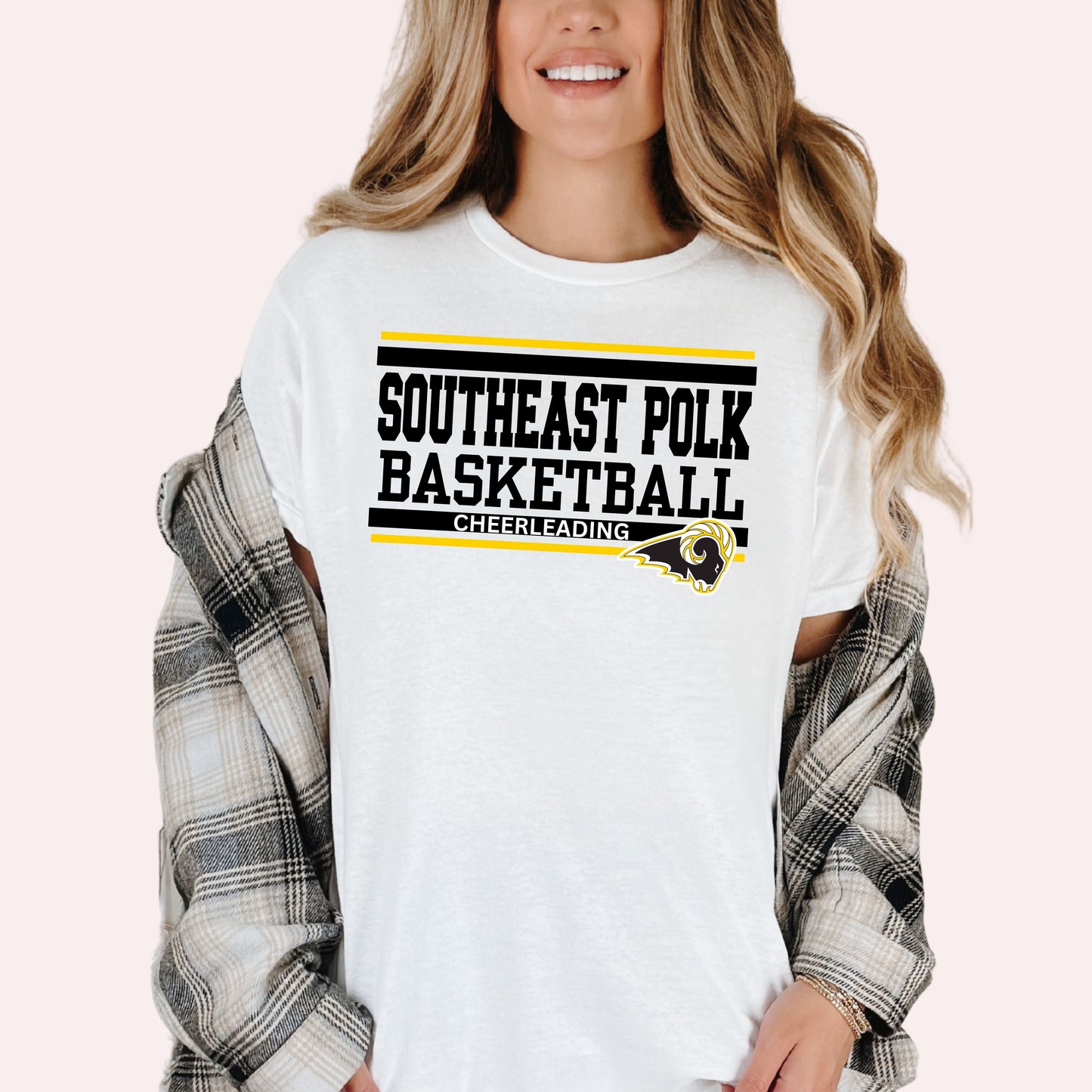 Southeast Polk Basketball Cheerleading T-Shirt