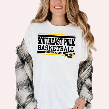 Southeast Polk Basketball Cheerleading T-Shirt