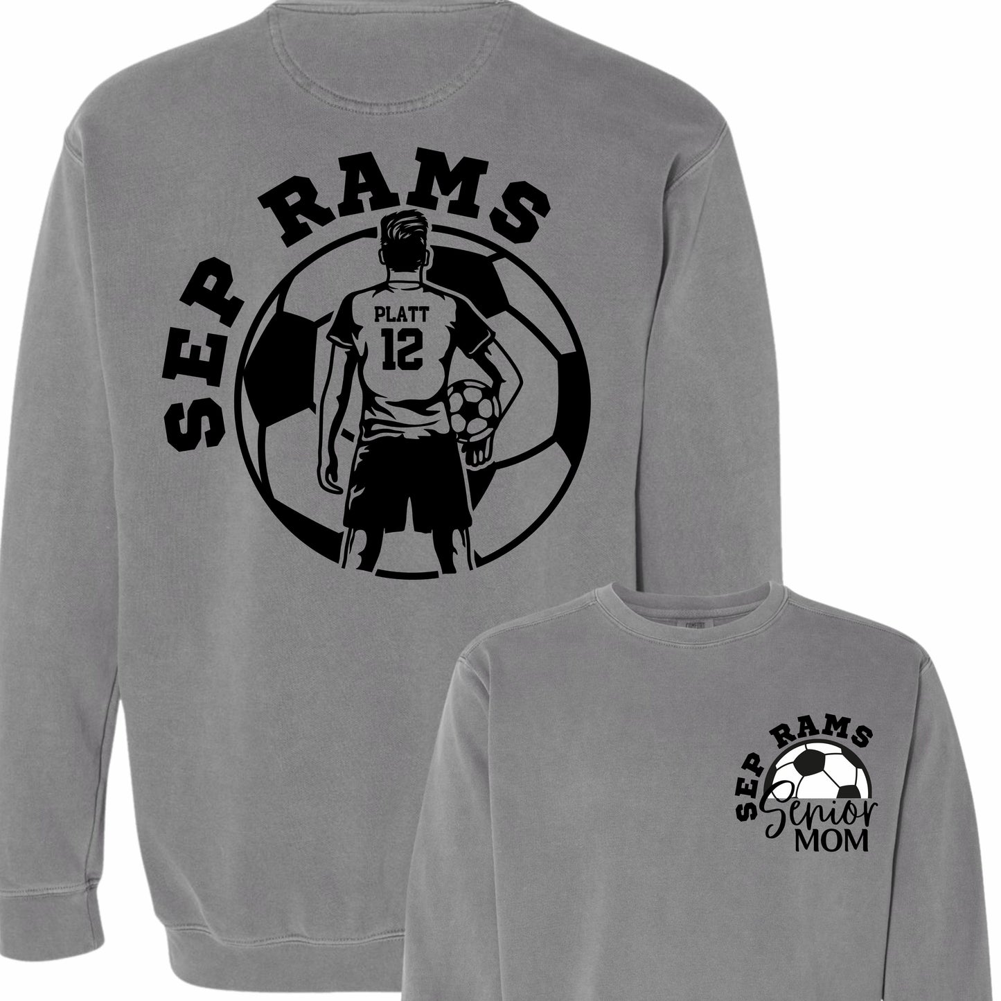 Senior Soccer Mom Crewneck (Boy)