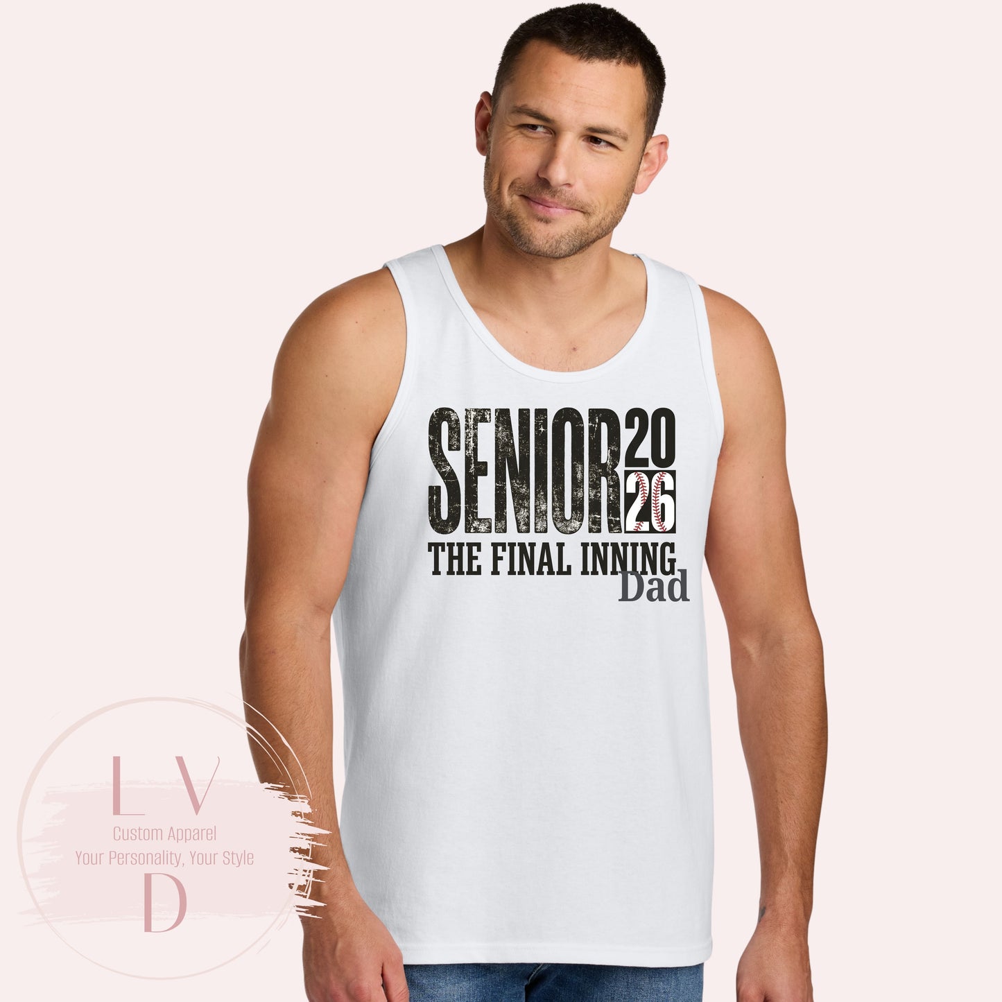 SEP Baseball Senior Dad Tank Top 2