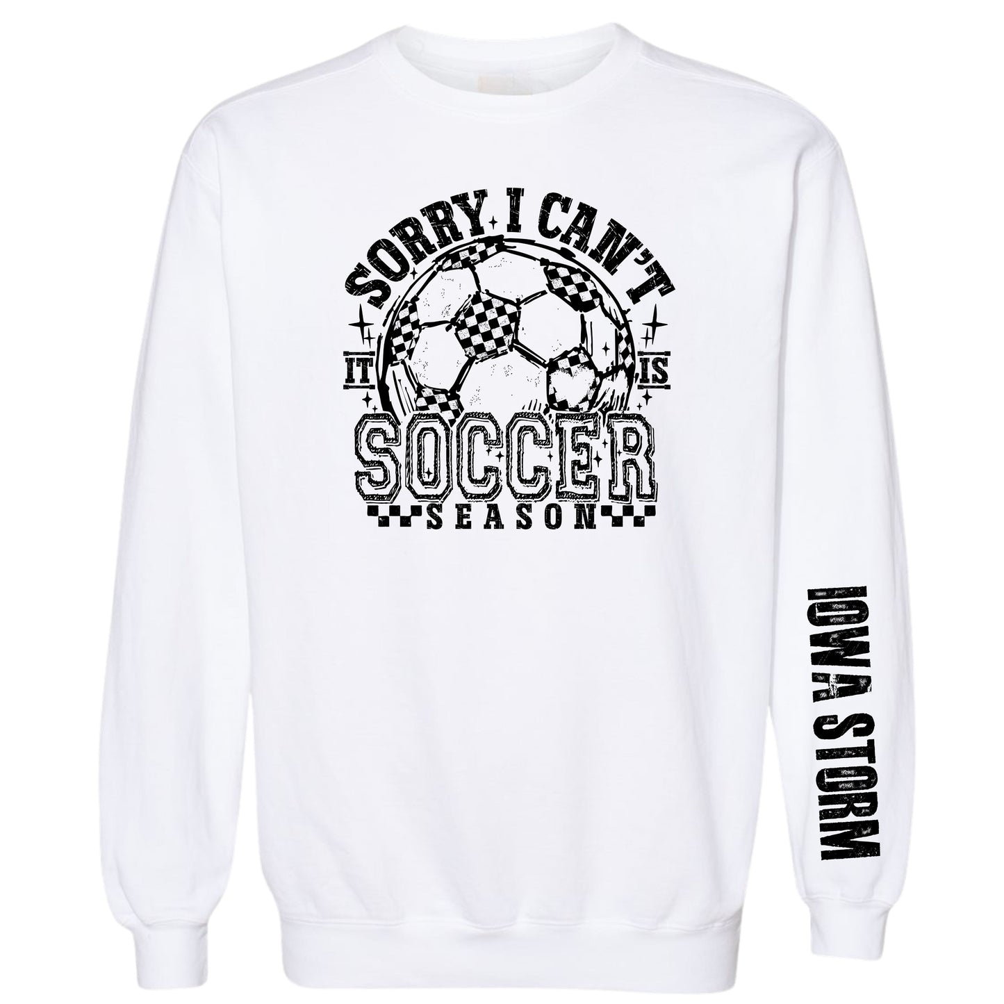 Iowa Storm "Soccer Season" Crewneck