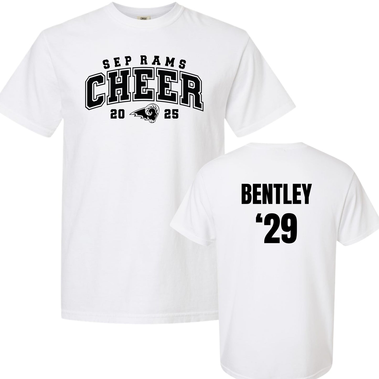 SEP RAMS Cheer 2025 T-Shirt