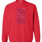 Stacked "XOXO" Crewneck
