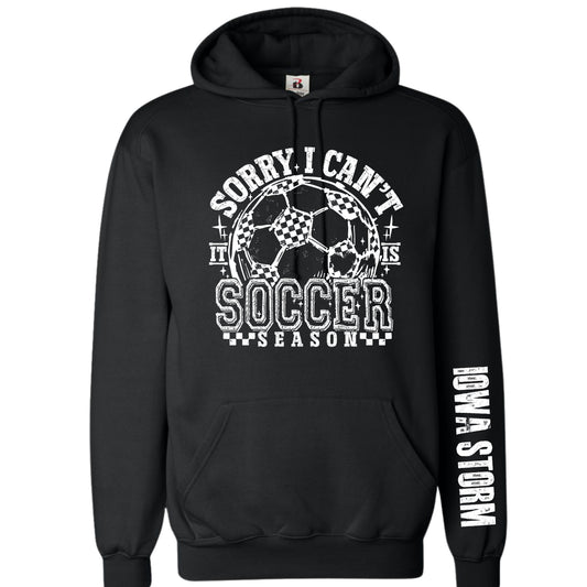 Iowa Storm "Soccer Season" Hoodie
