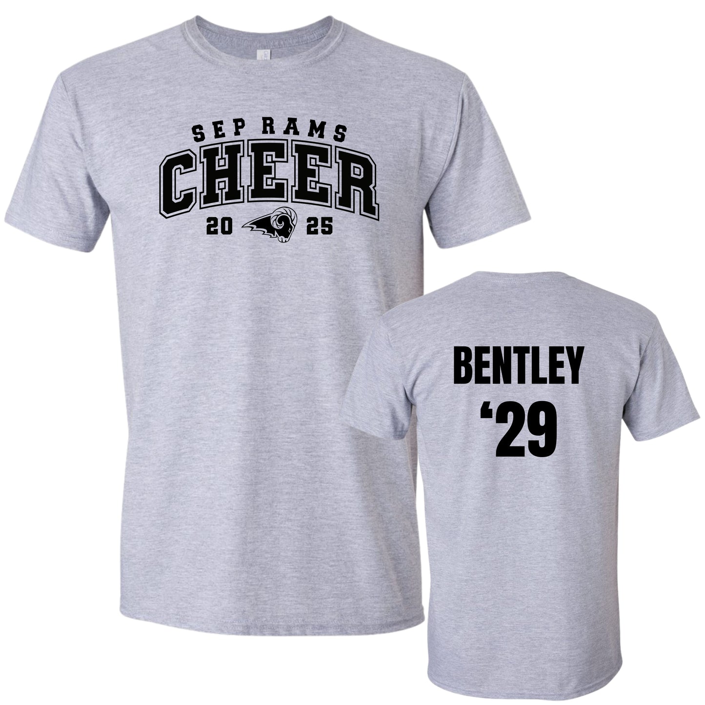 SEP RAMS Cheer 2025 T-Shirt