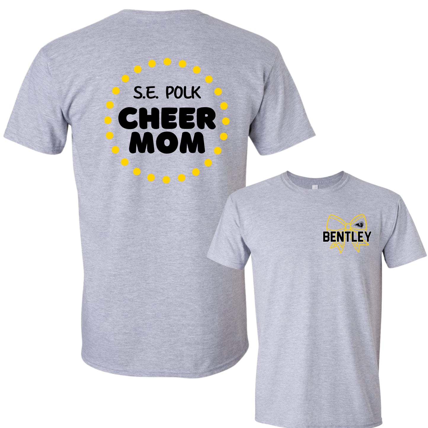 SEP Cheer Mom Puff Lettering T-Shirt